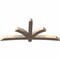 Ekena Millwork Davenport Smooth Timber Gable Bracket, Douglas Fir, 96"W x 44"H x 5 1/2"D x 5 1/2"F, 11/12 Pitch GBW096X44X0606DAV00SDF - alternate 5